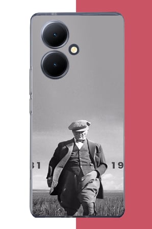 Vivo V29 Lite 5G Uyumlu atatürk 1881 1938 Baskılı Silikon Kılıf