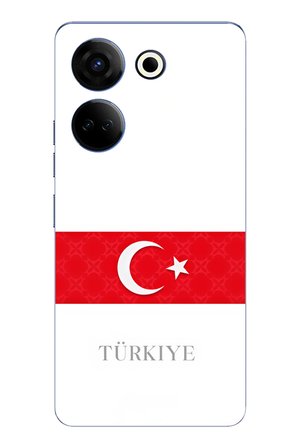 Tecno Camon 20-20 PRO Uyumlu Türk Milli Takım Forma Baskılı Silikon Kılıf