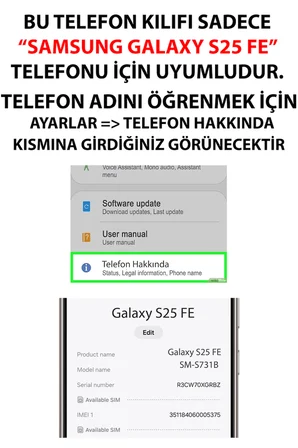 Samsung Galaxy S25 Uyumlu Crazy Trust Baskılı Silikon Kılıf