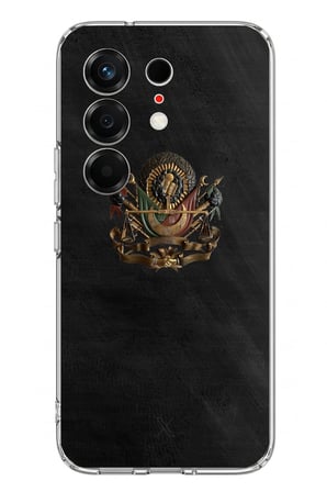 Tecno Camon 50 4G Uyumlu Osmanlı Tuğrası Detaylı Baskılı Silikon Kılıf