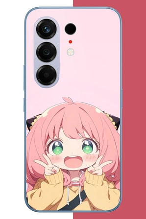 Tecno Camon 50 Pro Uyumlu kawaii küçük kız2 Baskılı Silikon Kılıf