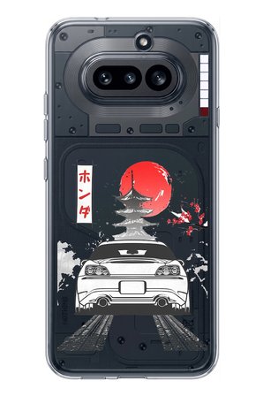 Nothing Phone (4A) Uyumlu S2000 Tasarımlı Baskılı Silikon Kılıf