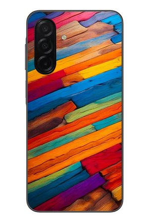 Samsung Galaxy A26 Uyumlu Renk Geçişleri Baskılı Silikon Kılıf