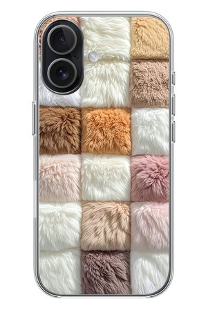 iphone 17 Uyumlu Pofuduk Desenler Baskılı Silikon Kılıf