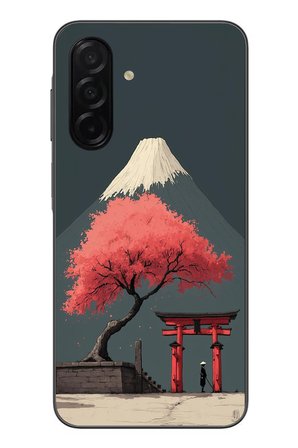 Samsung Galaxy A26 Uyumlu Fuji Dağı Baskılı Silikon Kılıf
