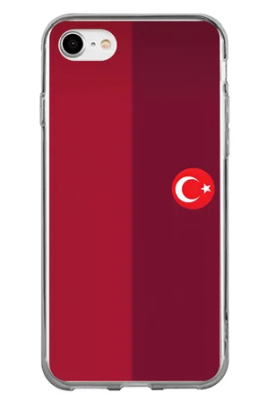 iPhone 7-8-SE 2020 Uyumlu Türk Milli Takım Parçalı Forma Baskılı Silikon Kılıf