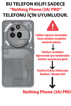 Nothing Phone (3a) Pro Uyumlu Türk Sembolü Kurt ve Bayrak Desenli Baskılı Silikon Kılıf