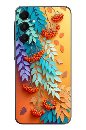 Samsung Galaxy A16 Uyumlu Pastoral Çicekler Baskılı Silikon Kılıf