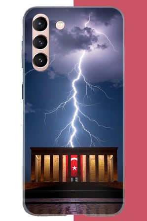 Samsung Galaxy S21 Uyumlu Anıtkabir Baskılı Silikon Kılıf