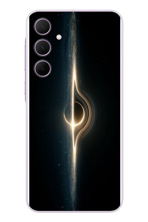 Samsung Galaxy A35 Uyumlu Galaksi Uzay Baskılı Silikon Kılıf