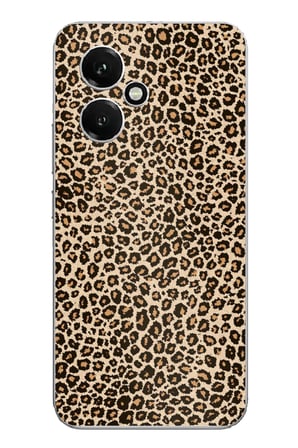 Honor 400 Uyumlu Leopar Tasarımlı Baskılı Silikon Kılıf