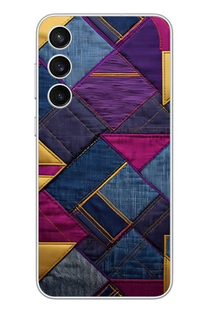 Samsung Galaxy S23 Fe Uyumlu Kot Deseni Baskılı Silikon Kılıf