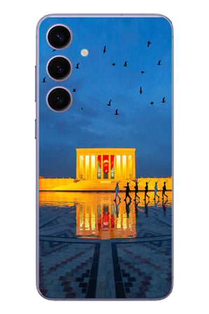 Samsung Galaxy S24 Plus Uyumlu Anıtkabir Baskılı Silikon Kılıf