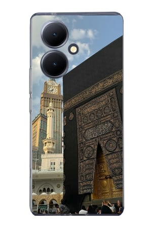 Vivo V29 Lite 5G Uyumlu Manevi Huzur Kabe Kapısı Umre Baskılı Silikon Kılıf