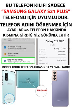 Samsung Galaxy S21 PLUS Uyumlu You Look Good İskelet Tasarımlı Baskılı Silikon Kılıf