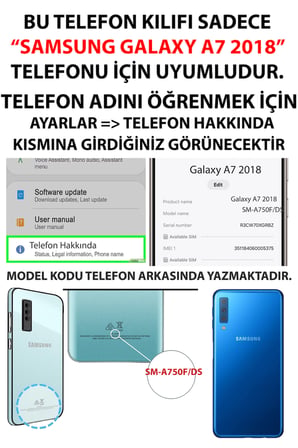 Samsung Galaxy A7 2018 Uyumlu Tropikal Sahil ve Gün Batımı Baskılı Silikon Kılıf