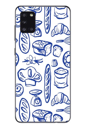 Samsung Galaxy A31 Uyumlu Bakery Ahçı Usta Baskılı Silikon Kılıf