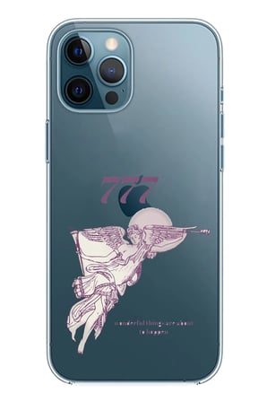 iPhone 12 PRO MAX Uyumlu 777 Melek Tasarımlı Baskılı Silikon Kılıf