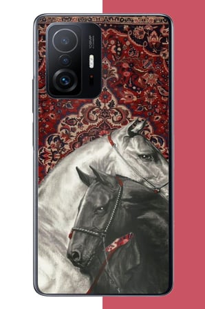 Xiaomi Mi 11T-11T PRO Uyumlu Türk Halı Baskılı Silikon Kılıf