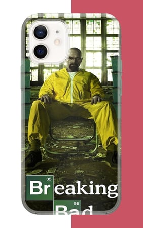 iPhone 12-12 PRO Uyumlu breaking bad Baskılı Silikon Kılıf
