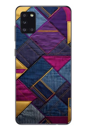 Samsung Galaxy A31 Uyumlu Kot Deseni Baskılı Silikon Kılıf