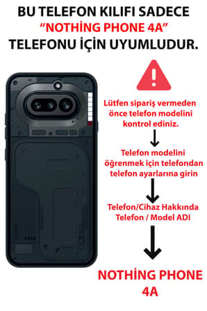 Nothing Phone (4A) Uyumlu Mustafa Kemal Atatürk Portre Baskılı Silikon Kılıf