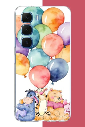 Infinix Hot 60-60i Uyumlu winnie the pooh.jpeg Baskılı Silikon Kılıf