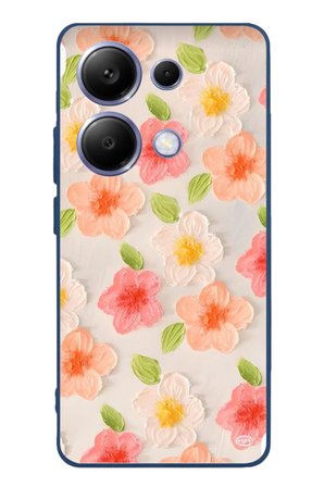 Poco X7 Pro Uyumlu Güzel Papatyalar Baskılı Silikon Kılıf