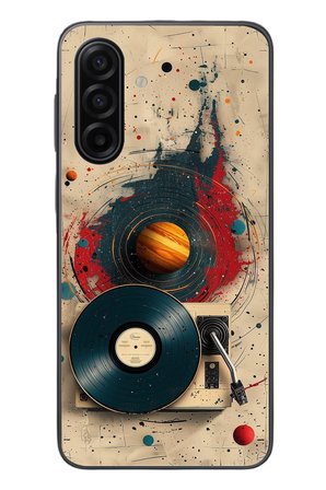 Samsung Galaxy A17 Uyumlu Plak Gezegeni Baskılı Silikon Kılıf
