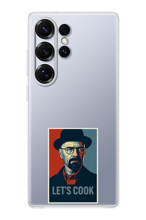 Samsung Galaxy S25 ULTRA Uyumlu Lets Cook Afiş Baskılı Silikon Kılıf