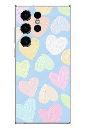 Samsung Galaxy S23 Ultra Uyumlu Kalpler Baskılı Silikon Kılıf