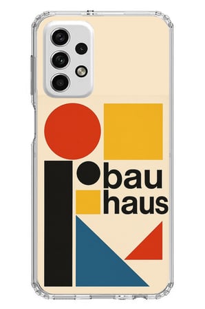 Samsung Galaxy A73 Uyumlu Bauhaus Akımı Baskılı Silikon Kılıf