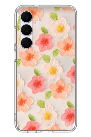 Samsung Galaxy S25 FE Uyumlu Güzel Papatyalar Baskılı Silikon Kılıf