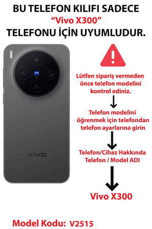 Vivo X300 Uyumlu Mavi Papatya Bahçesi Baskılı Silikon Kılıf