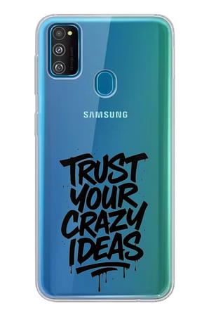 Samsung Galaxy M30S/M21 Uyumlu Crazy Trust Baskılı Silikon Kılıf