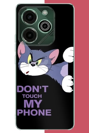 Tecno Pova 6 Pro Uyumlu telefonuma dokunma2 Baskılı Silikon Kılıf