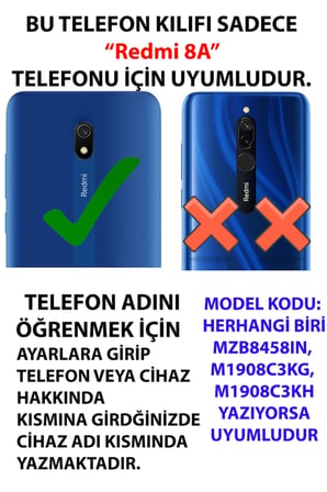 Redmi 8A Uyumlu Retro Astronot Tasarımlı Baskılı Silikon Kılıf