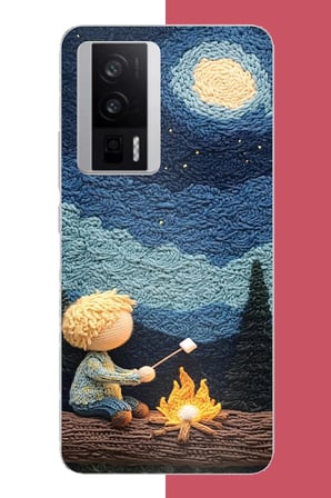 POCO F5 PRO Uyumlu küçük prens Baskılı Silikon Kılıf