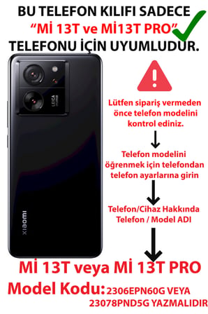 Xiaomi Mi 13T-13T PRO Uyumlu Sarı Papatya Bahçesi Baskılı Silikon Kılıf