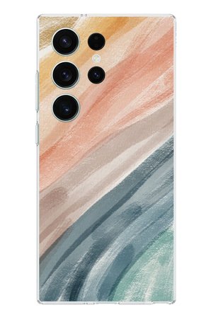 Samsung Galaxy S26 Ultra Uyumlu Modern Renk Paleti Baskılı Silikon Kılıf
