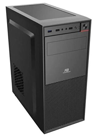 PowerBoost PB-A400B 400W DVD Yuvalı Panel 12cm fan +usb 3.0 Atx Kasa