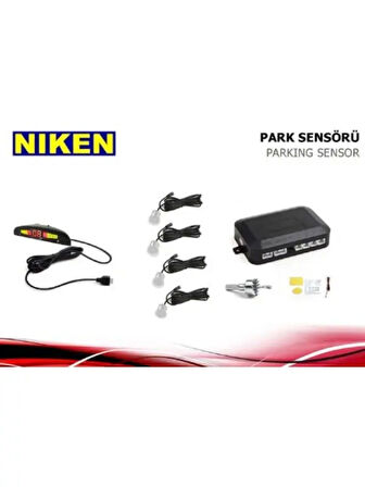 PARK SENSORU LED EKRAN SES IKAZLI GRI