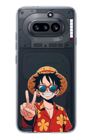 Nothing Phone (4A) Uyumlu Monkey D. Luffy Tasarımlı Baskılı Silikon Kılıf