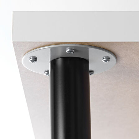 Çalışma masası ayağı, siyah, 60-90 cm, ayarlanabilir