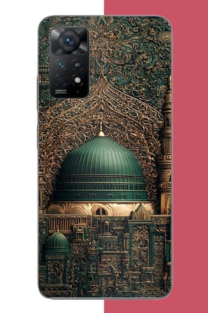 Redmi Note 11E Uyumlu Kudüs2 Baskılı Silikon Kılıf