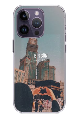 iPhone 14 PRO MAX Uyumlu Kabe Sevdası Baskılı Silikon Kılıf