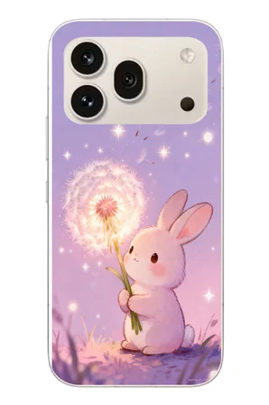 Honor 600 Pro Uyumlu Büyülü Tavşan Baskılı Silikon Kılıf