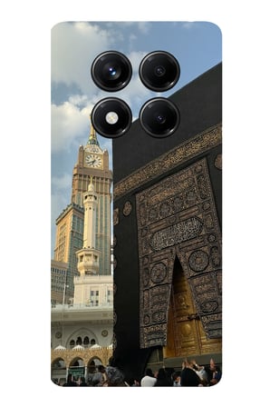 Redmi Note 14 PRO 5G Uyumlu Manevi Huzur Kabe Kapısı Umre Baskılı Silikon Kılıf