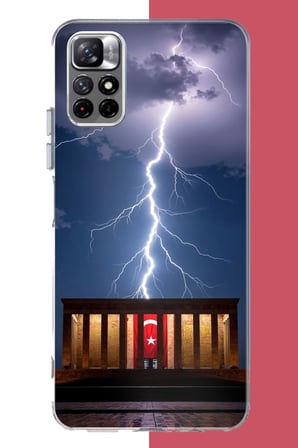Redmi 10 Uyumlu Anıtkabir Baskılı Silikon Kılıf