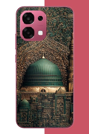 Oppo A6 PRO Uyumlu Kudüs2 Baskılı Silikon Kılıf